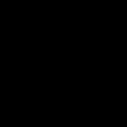 AI image generated of A drawing of a face with a blue background and a black outline.